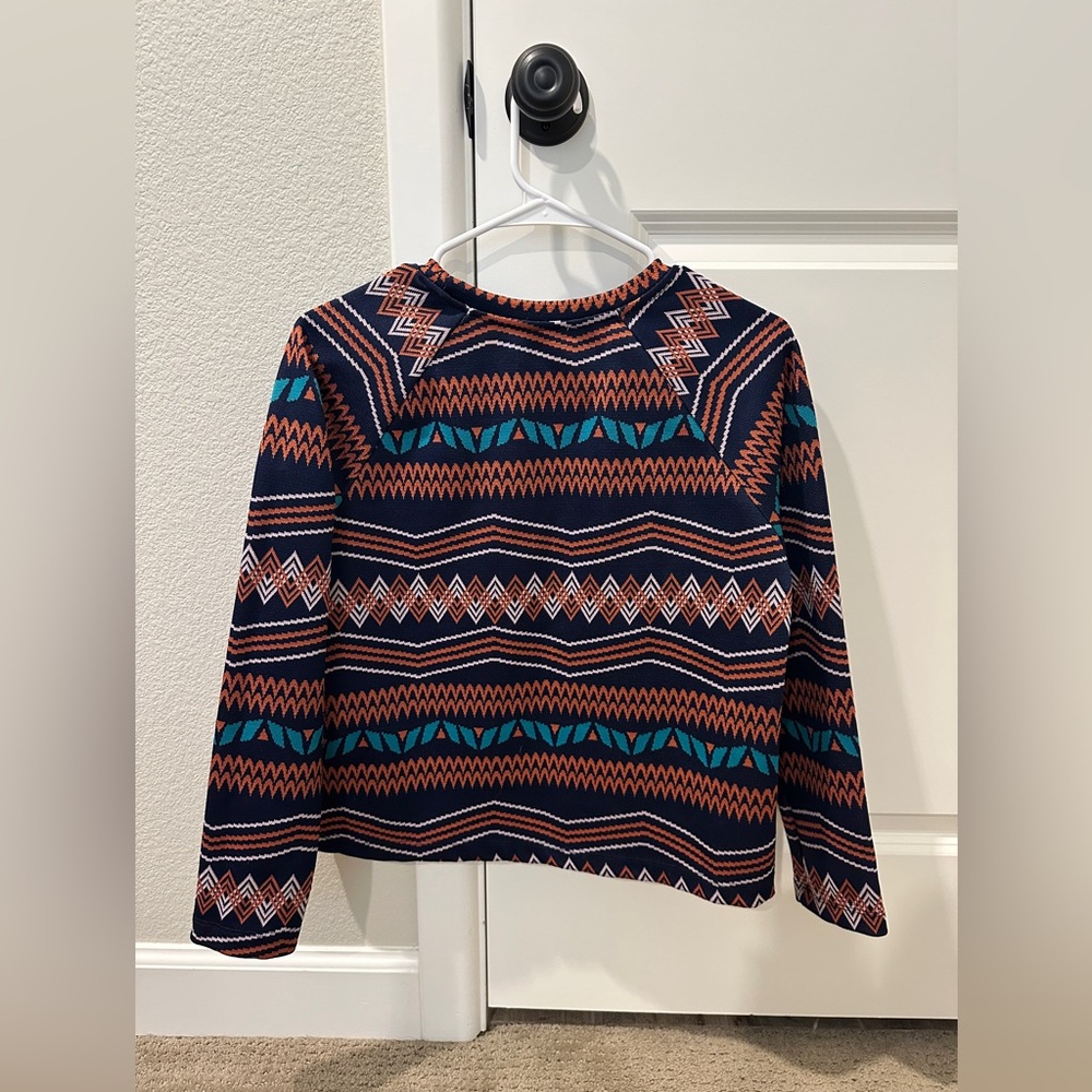 Zara Geometric Patterned Sweater Small - Picture 2 of 2
